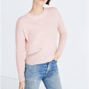 Madewell Blush Crew Neck Sweater